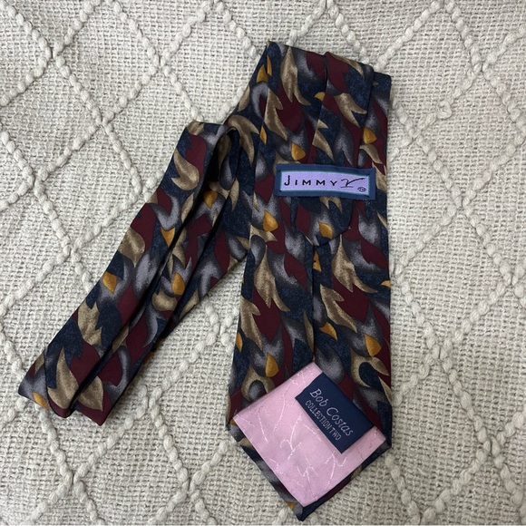 Jimmy V -Jim Valvano Bob Costas Collection Two 100% Silk Tie - Picture 2 of 7